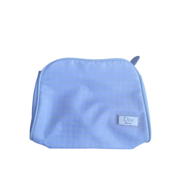 Dior White Nylon Cosmetic Pouch - Picture 1 of 7